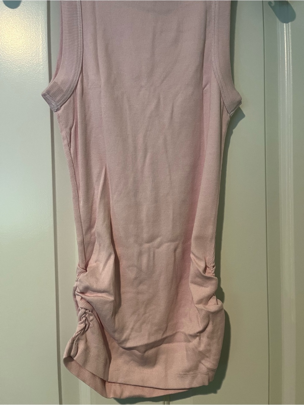 NWT Michael Stars Halley Ribbed Tank with Ruching - Picture 8 of 13